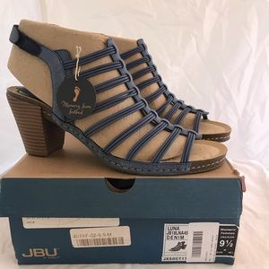 JBU by Jambu Women’s Denim Gladiator Sandals